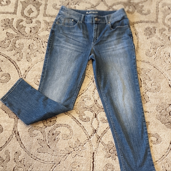 Chico's Platinum Jeans size 00 - Picture 3 of 3